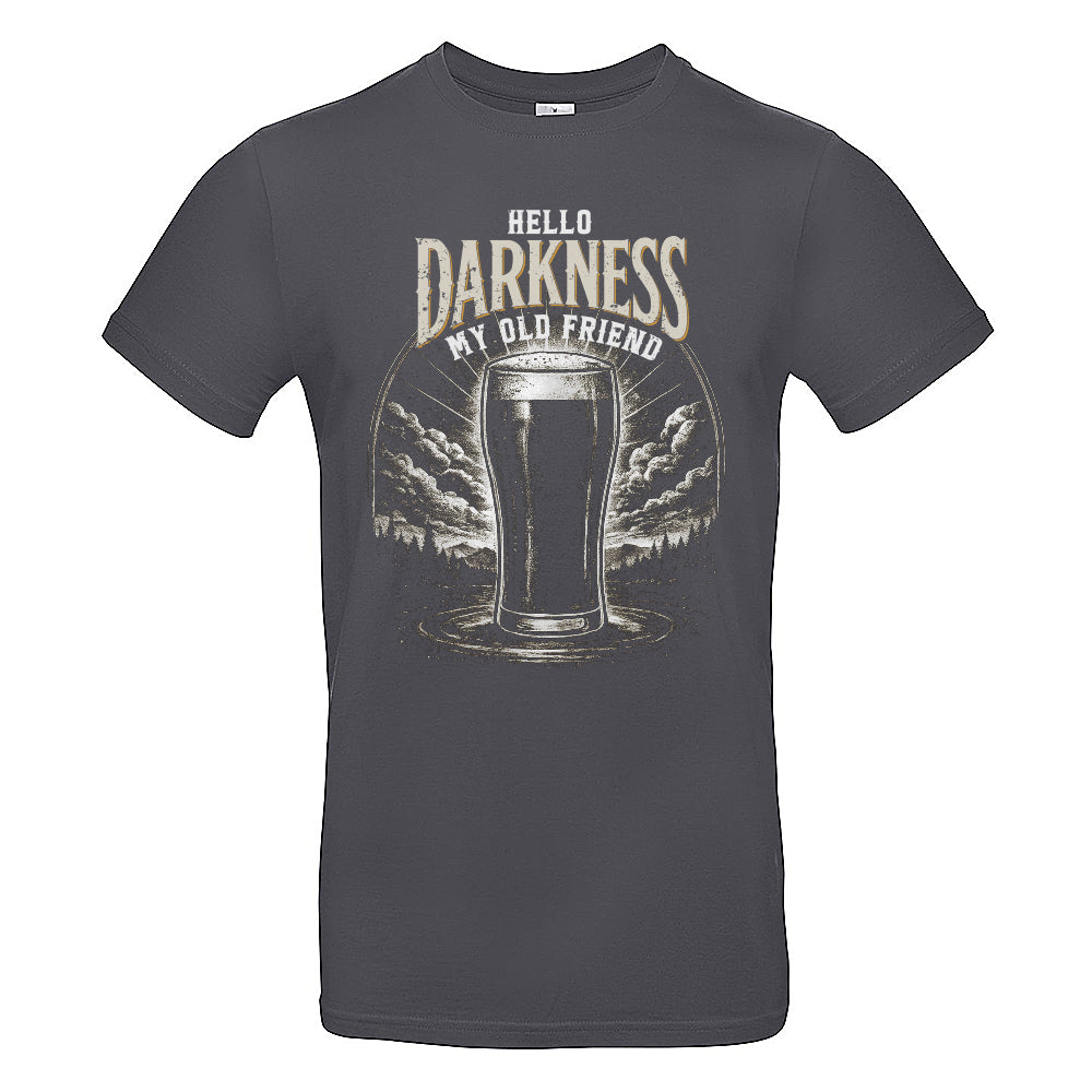 Hello Darkness Funny Stout T-Shirt