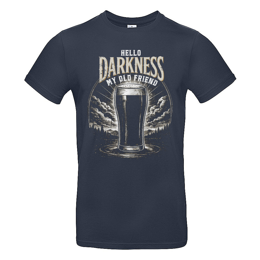 Hello Darkness Funny Stout T-Shirt
