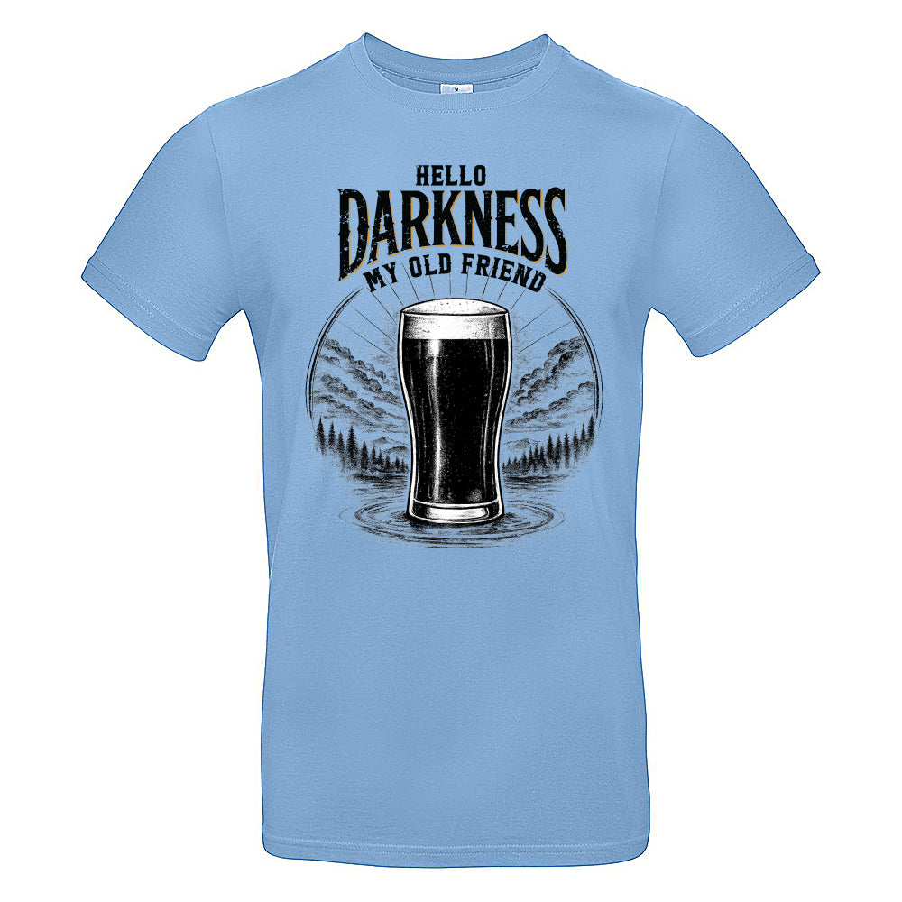 Hello Darkness Funny Stout T-Shirt