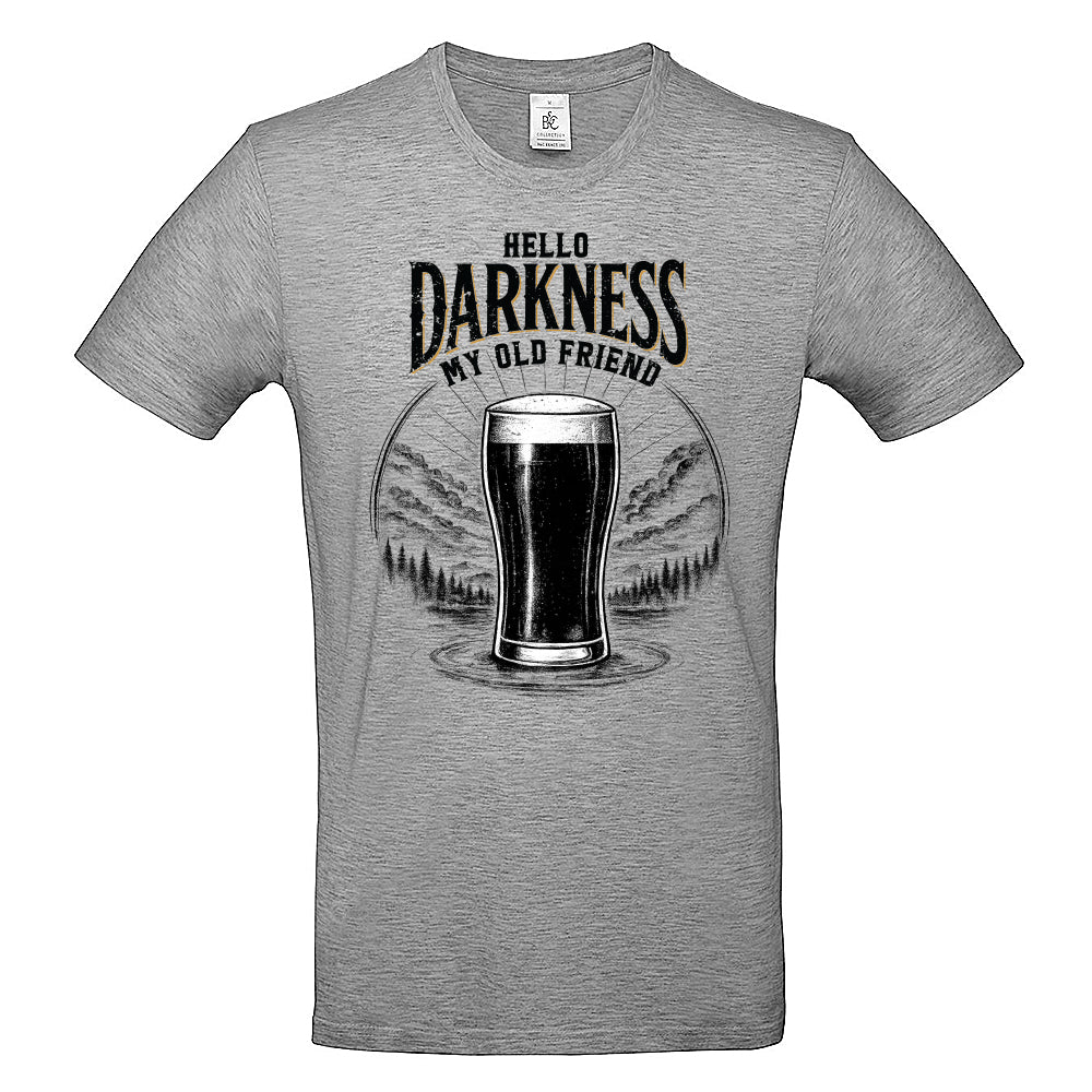 Hello Darkness Funny Stout T-Shirt