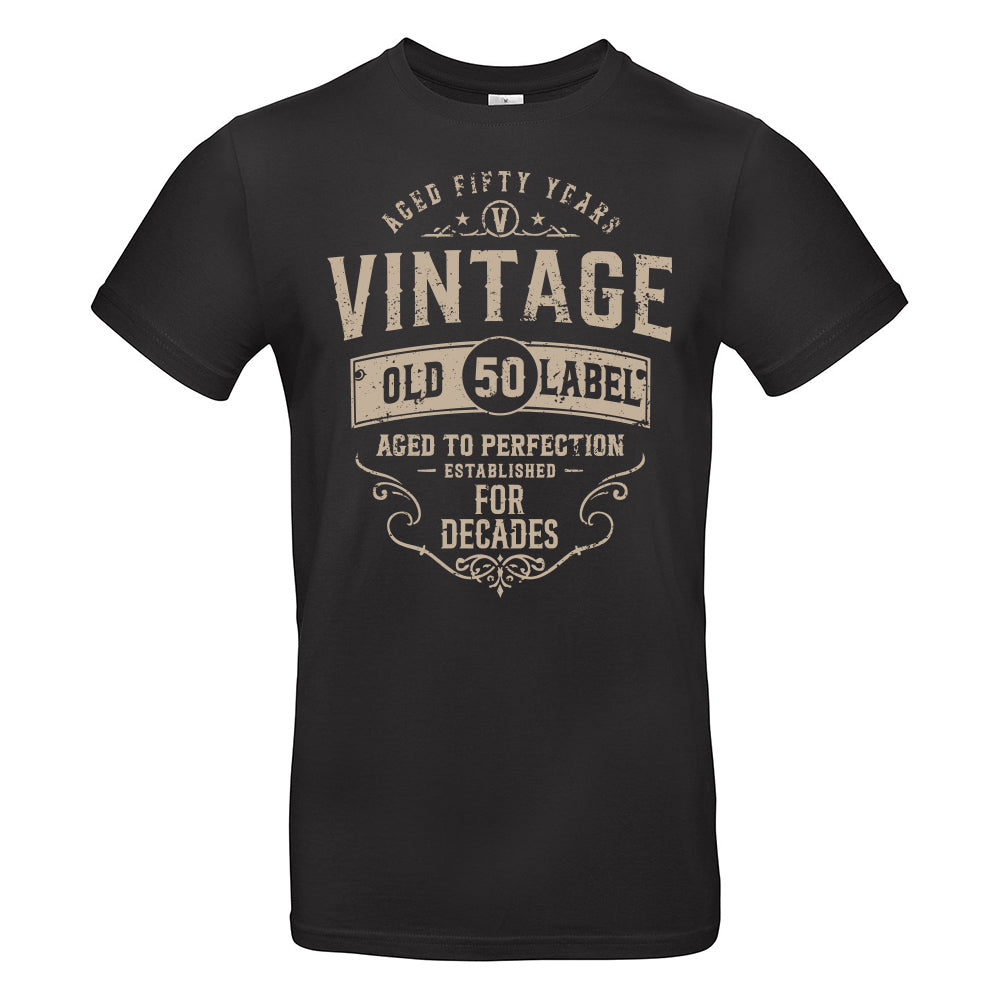Vintage Fifty Funny Birthday T-Shirt