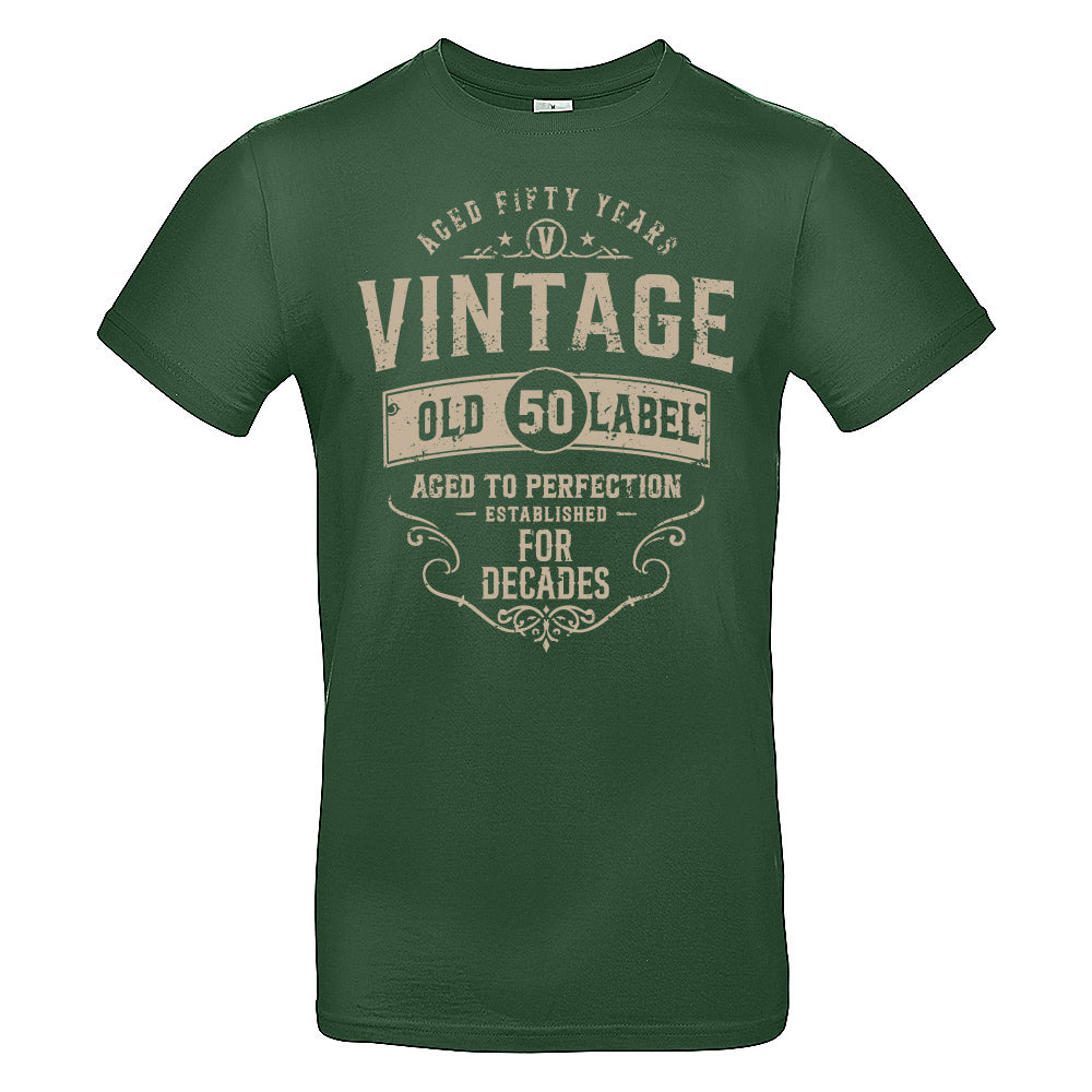 Vintage Fifty Funny Birthday T-Shirt