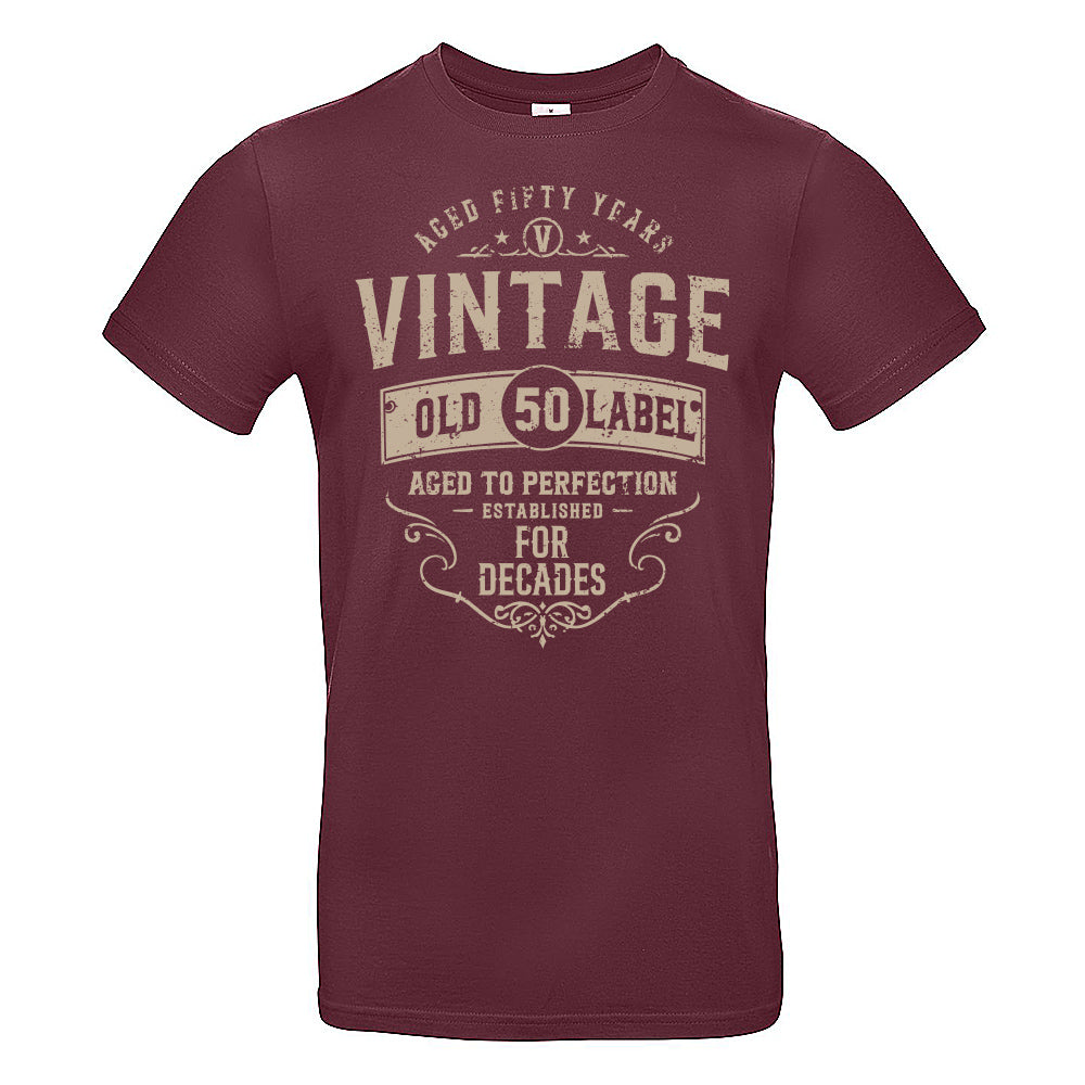 Vintage Fifty Funny Birthday T-Shirt
