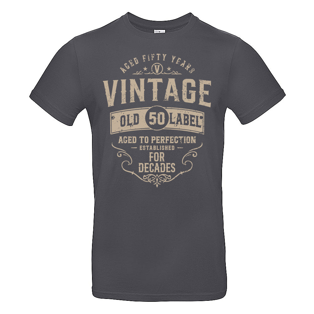 Vintage Fifty Funny Birthday T-Shirt