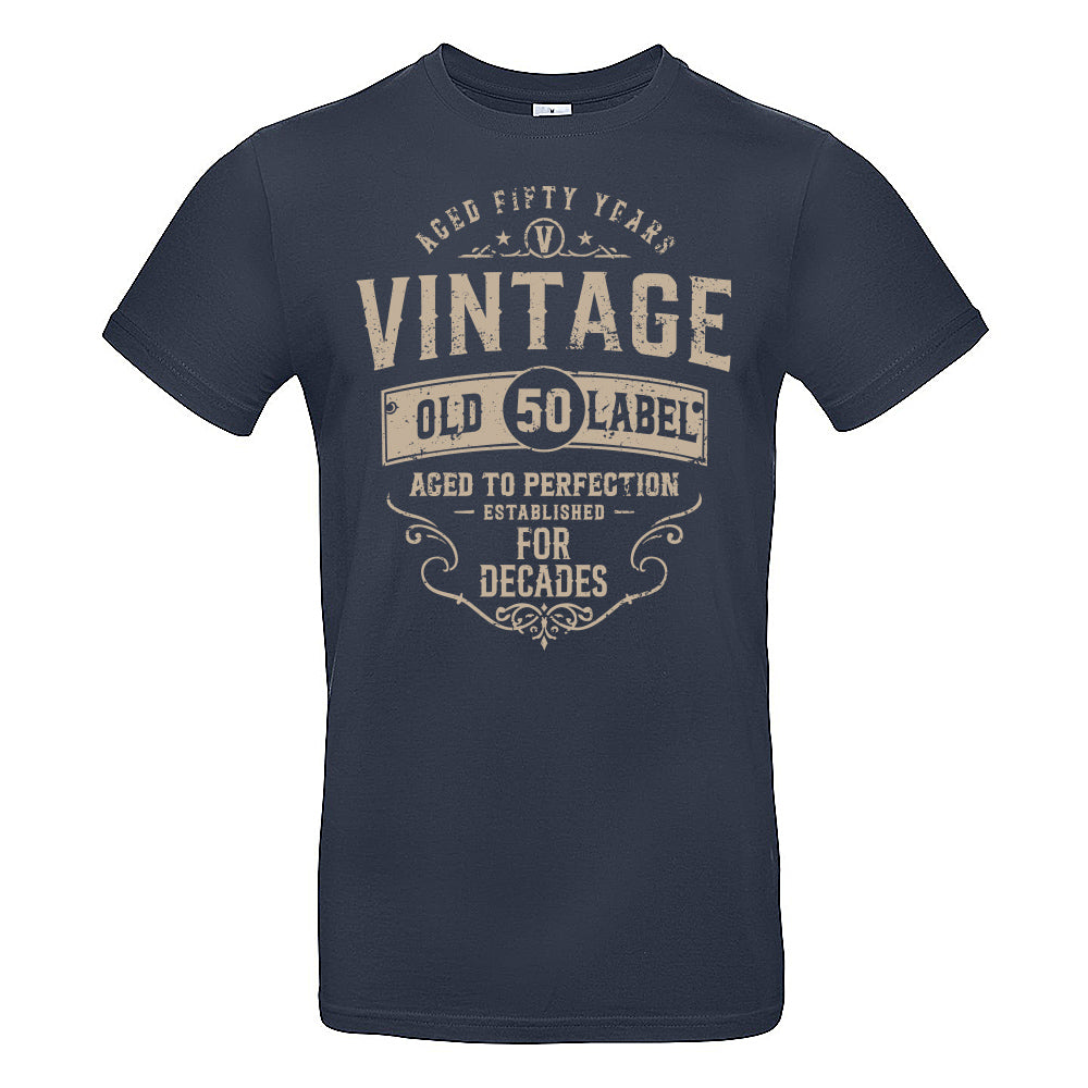 Vintage Fifty Funny Birthday T-Shirt