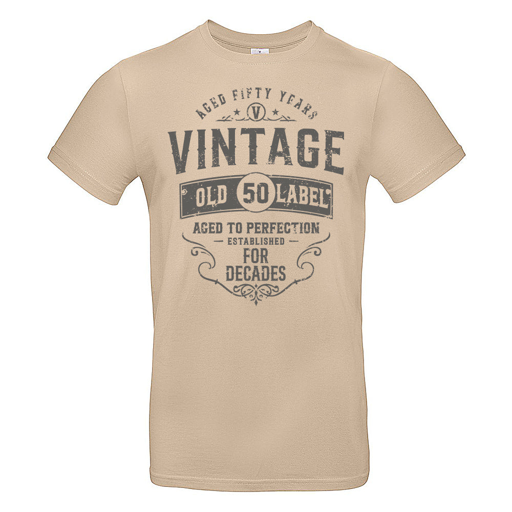 Vintage Fifty Funny Birthday T-Shirt