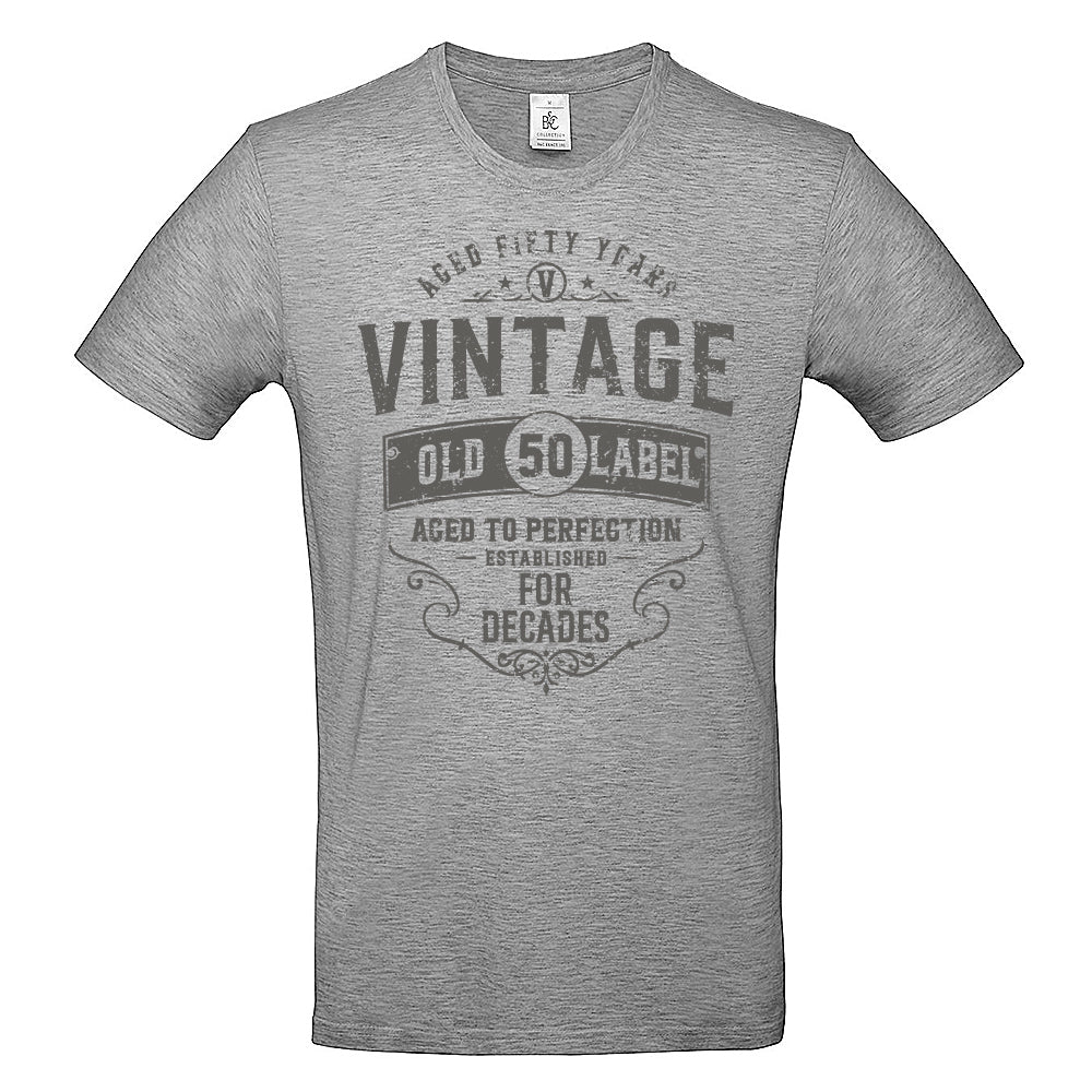 Vintage Fifty Funny Birthday T-Shirt