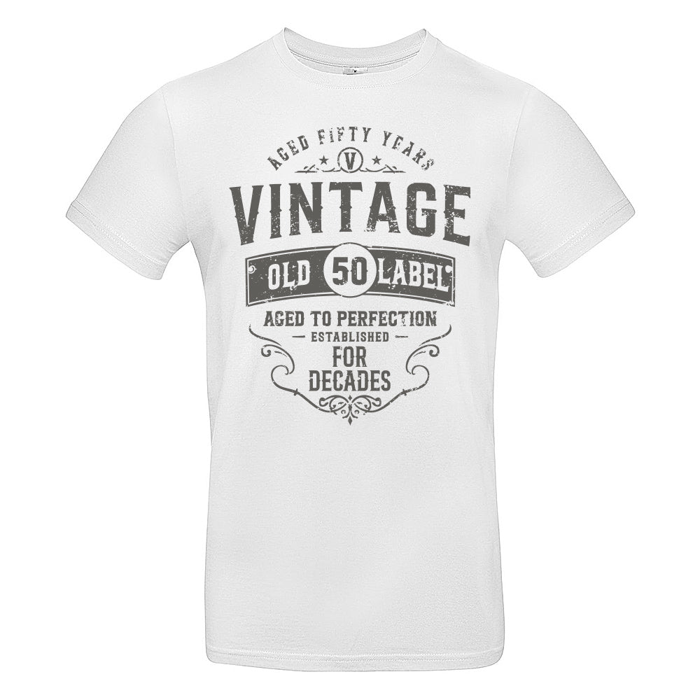 Vintage Fifty Funny Birthday T-Shirt