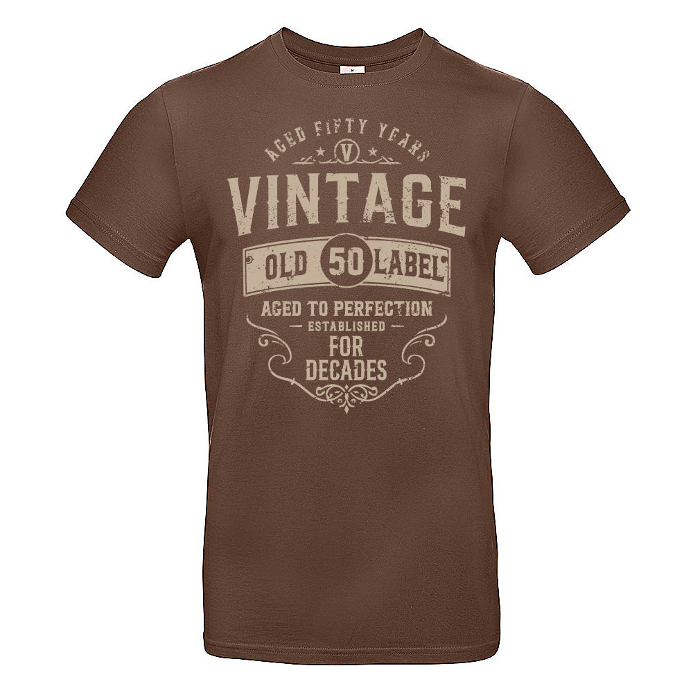 Vintage Fifty Funny Birthday T-Shirt