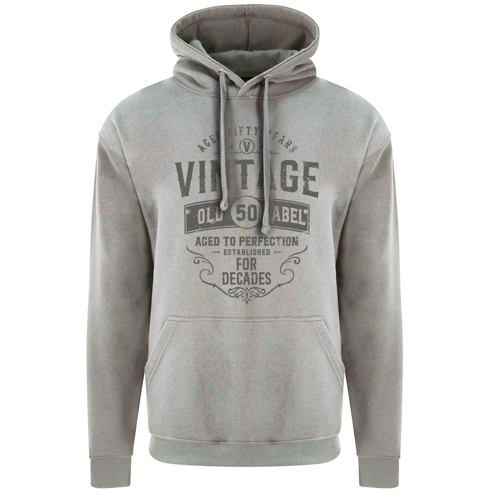 Vintage Fifty Funny Birthday Hoodie
