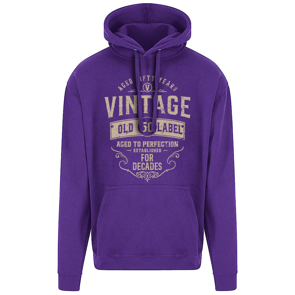 Vintage Fifty Funny Birthday Hoodie