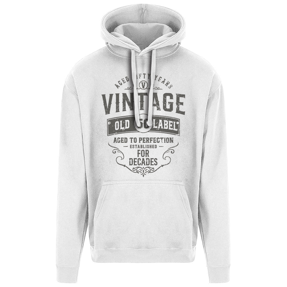 Vintage Fifty Funny Birthday Hoodie