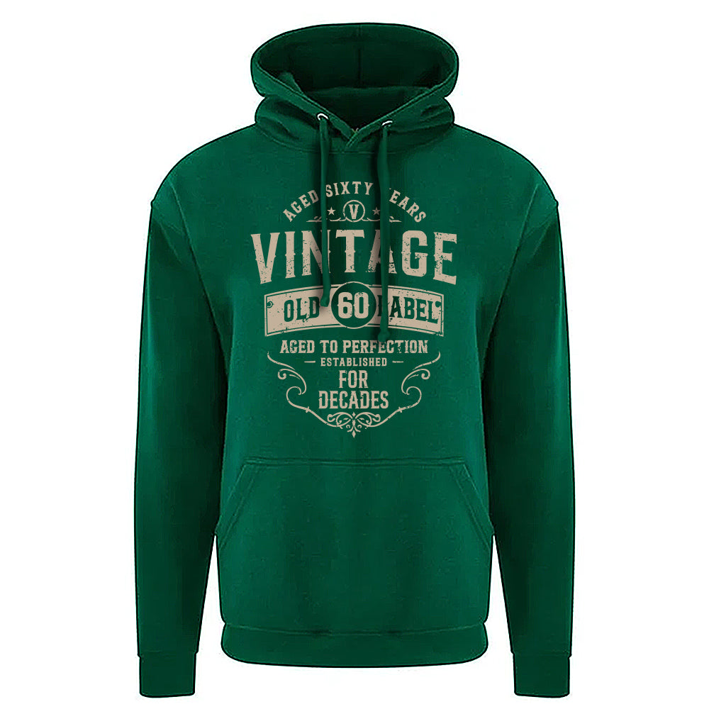 Vintage Sixty Funny Birthday Hoodie