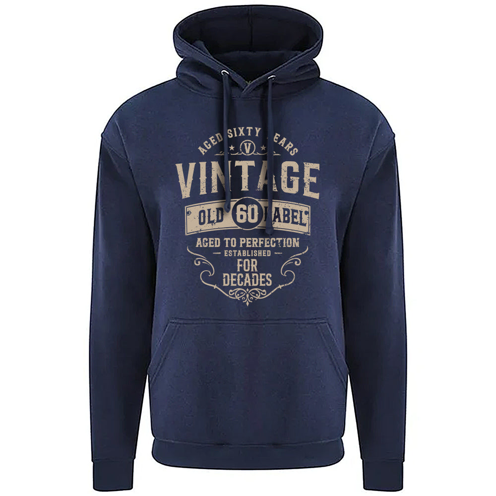 Vintage Sixty Funny Birthday Hoodie
