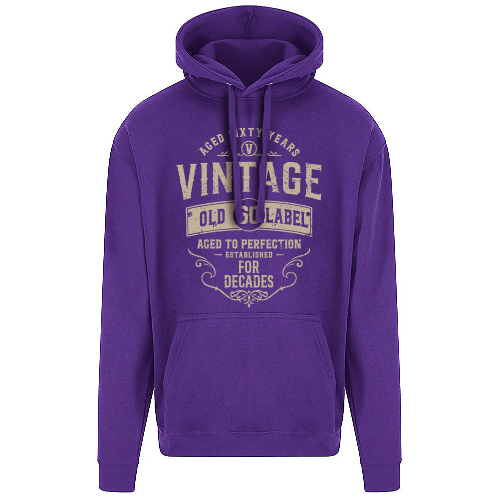 Vintage Sixty Funny Birthday Hoodie