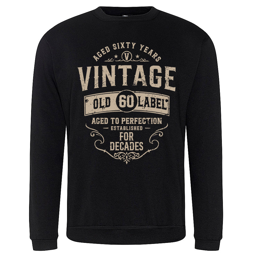 Vintage Sixty Funny Birthday Sweatshirt