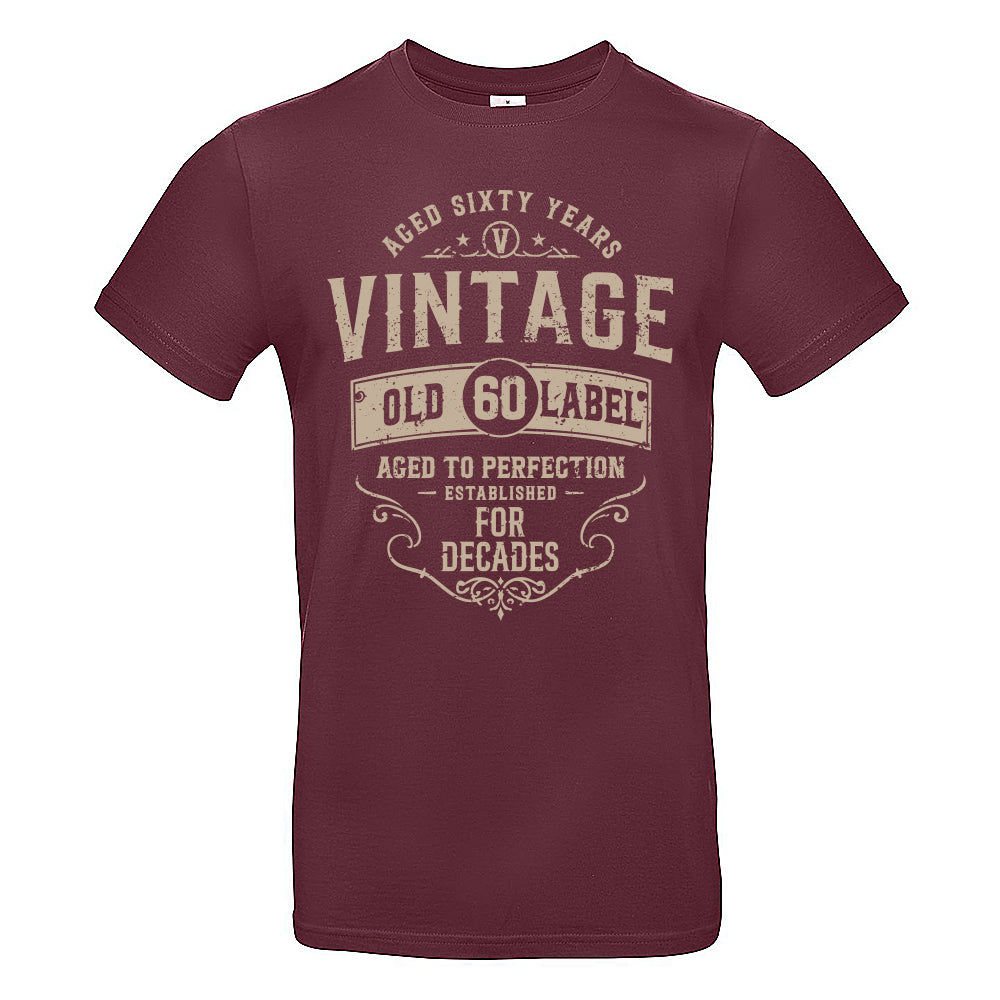 Vintage Sixty Funny Birthday T-Shirt