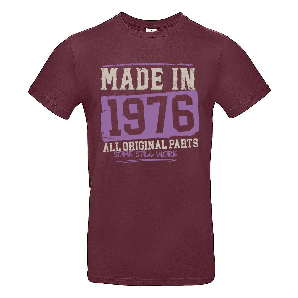 Made In 1976 Funny Birth Year T-Shirt