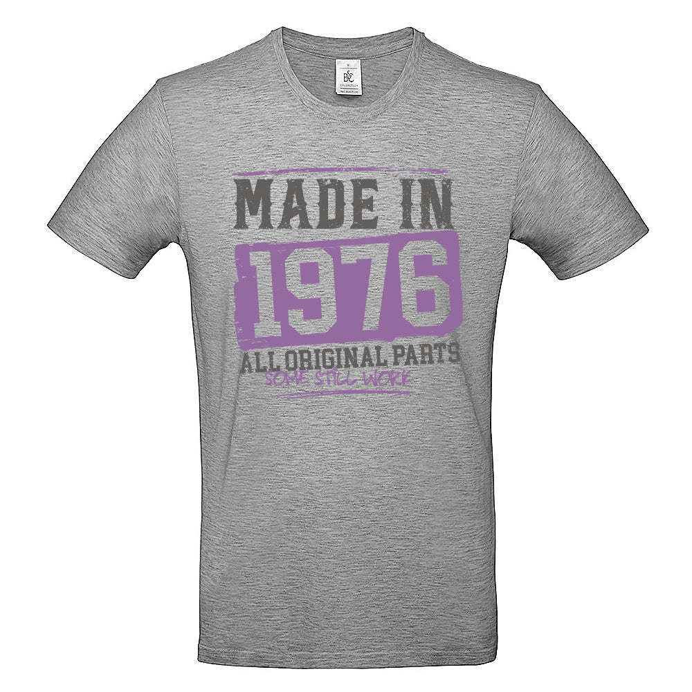 Made In 1976 Funny Birth Year T-Shirt