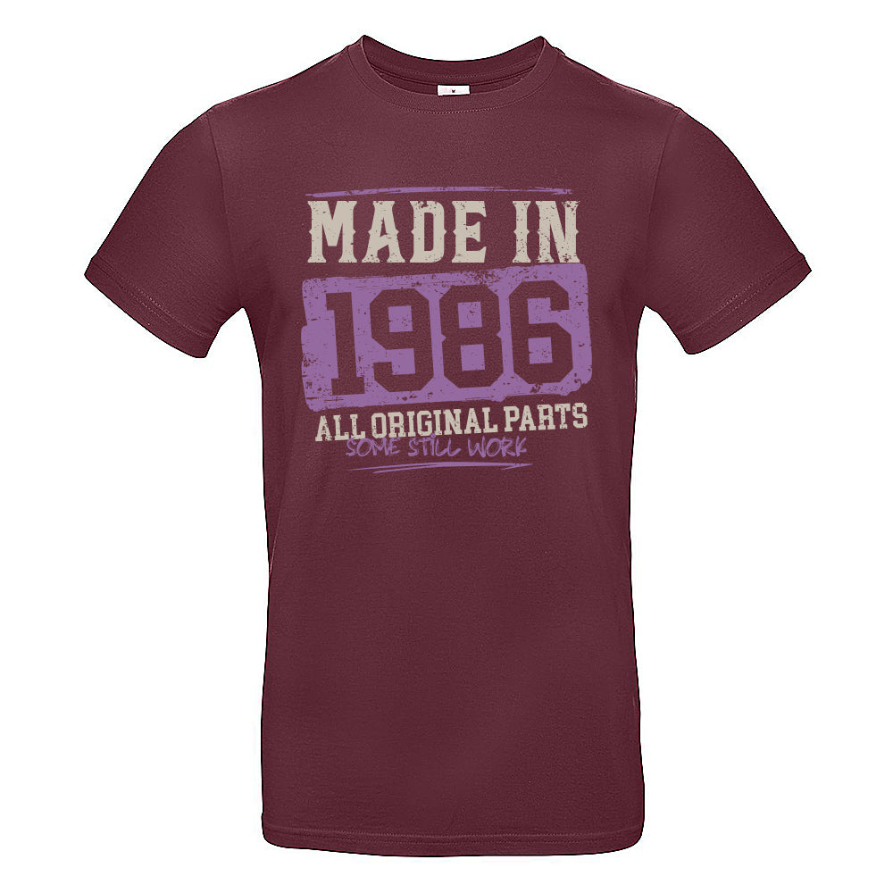 Made In 1986 Funny Birth Year T-Shirt