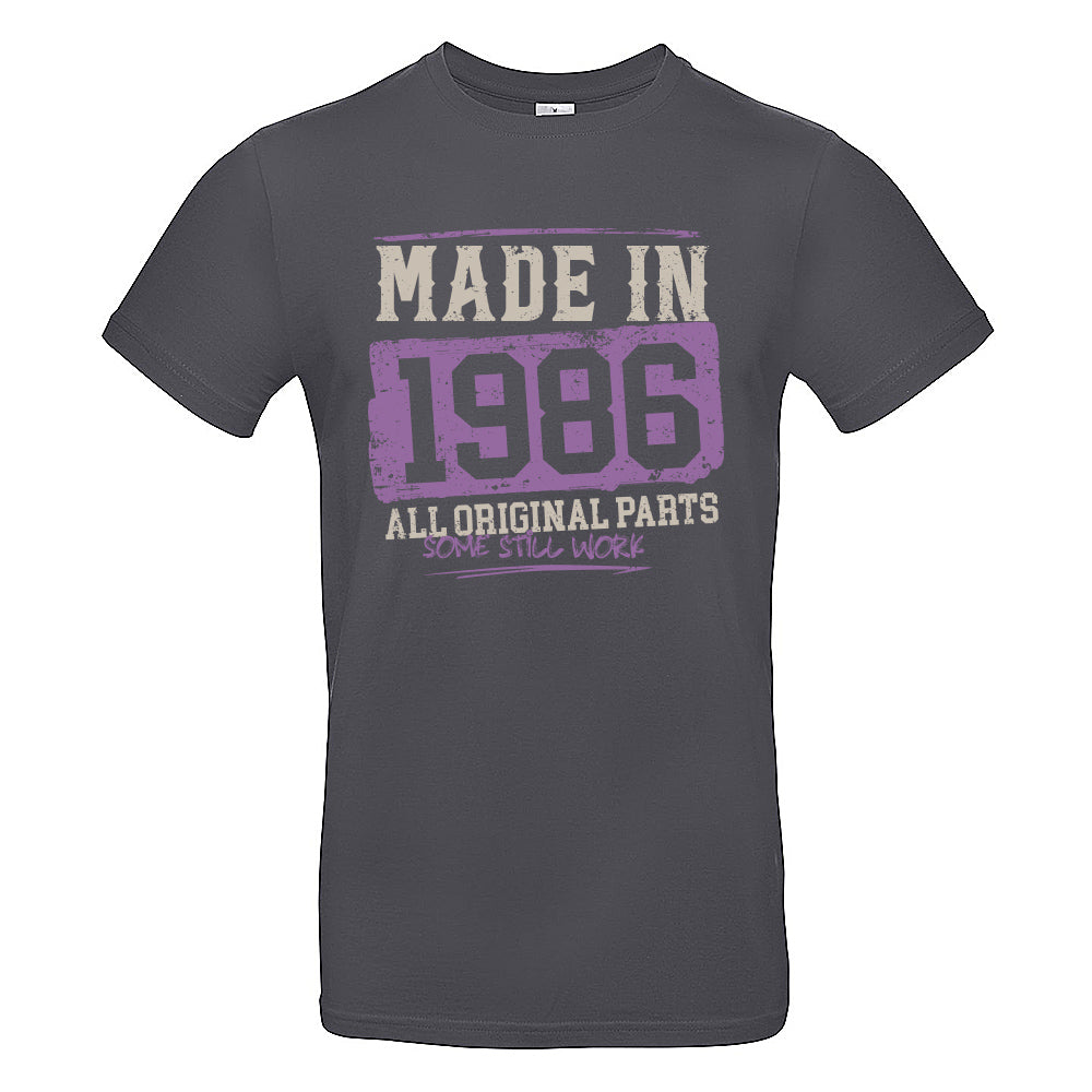 Made In 1986 Funny Birth Year T-Shirt