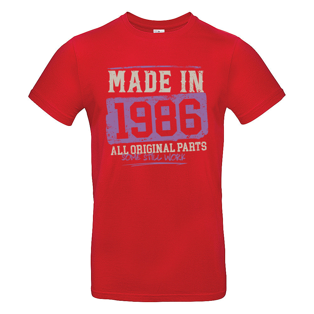 Made In 1986 Funny Birth Year T-Shirt