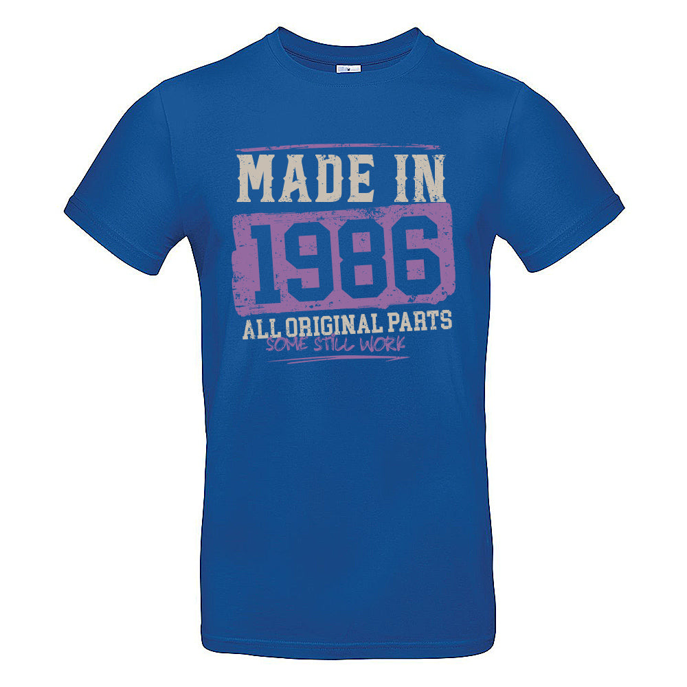 Made In 1986 Funny Birth Year T-Shirt