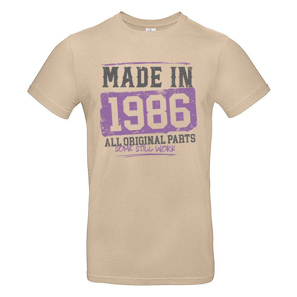 Made In 1986 Funny Birth Year T-Shirt