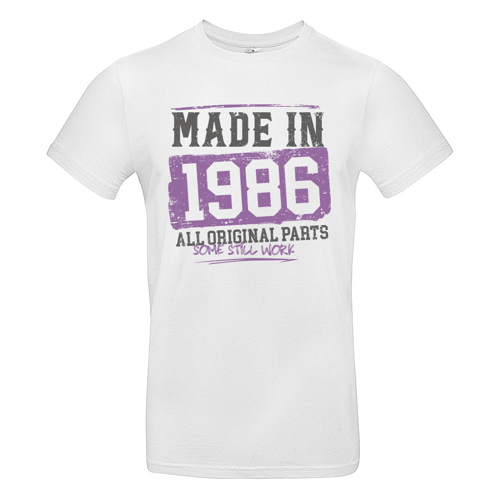 Made In 1986 Funny Birth Year T-Shirt