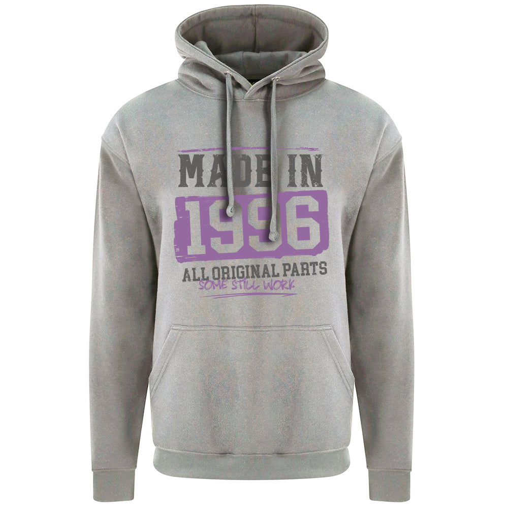 Made In 1996 Funny Birth Year Hoodie