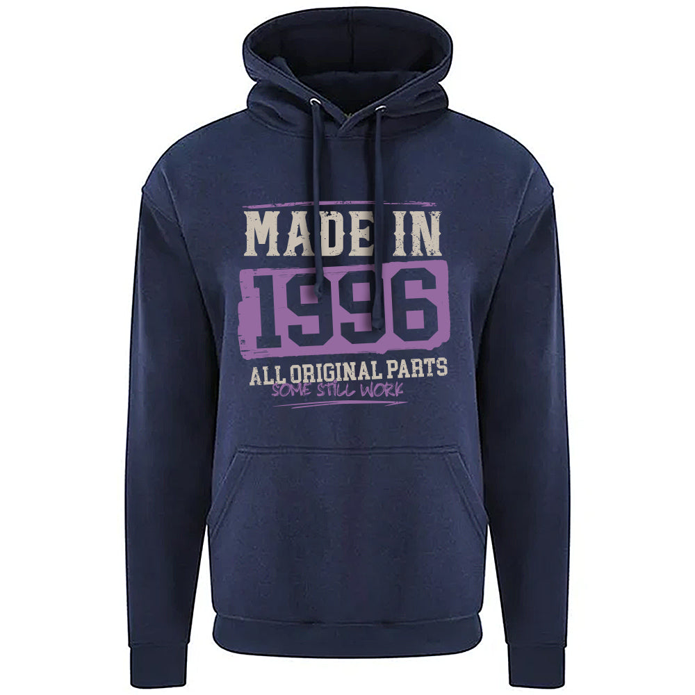 Made In 1996 Funny Birth Year Hoodie