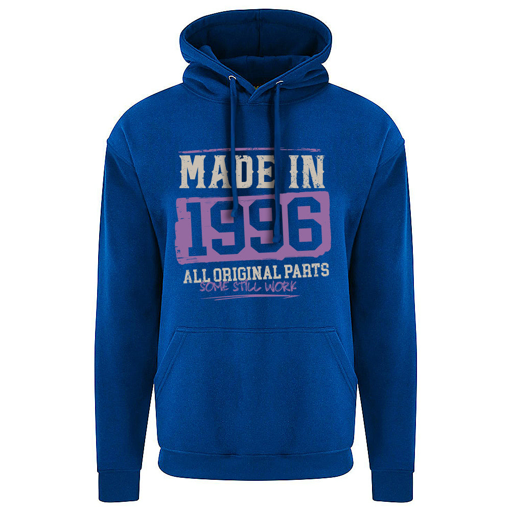 Made In 1996 Funny Birth Year Hoodie