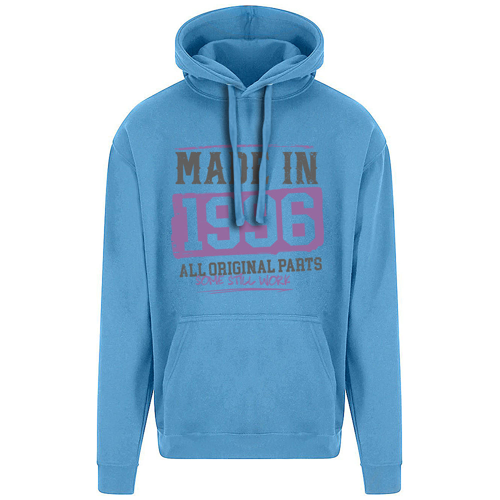 Made In 1996 Funny Birth Year Hoodie