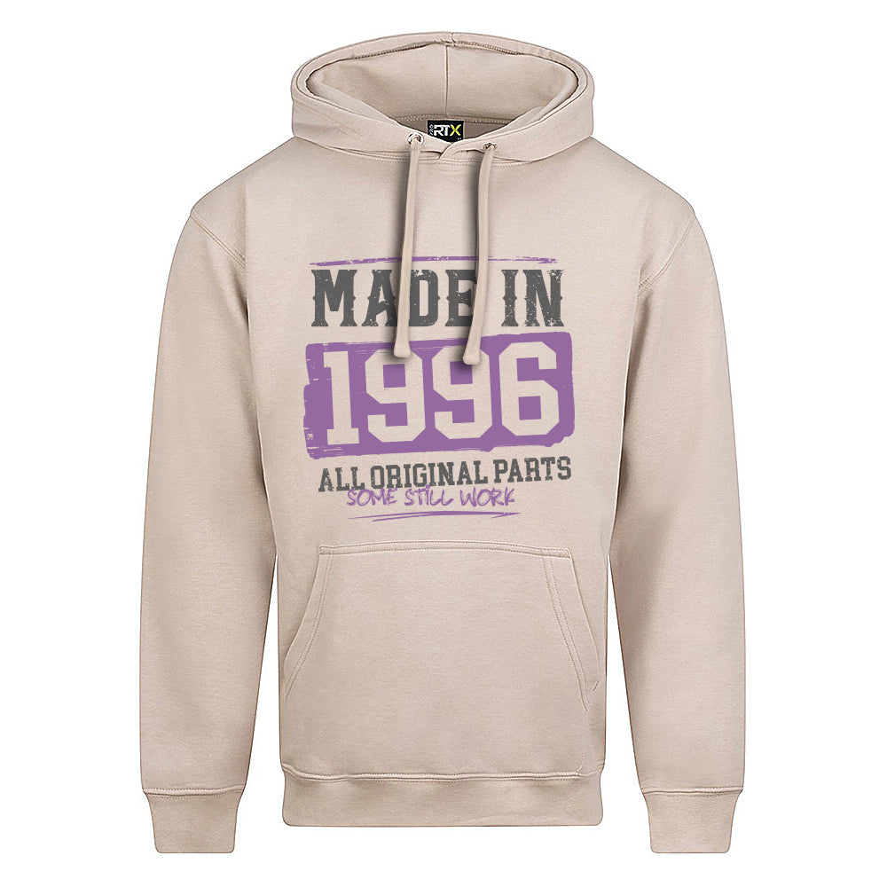 Made In 1996 Funny Birth Year Hoodie