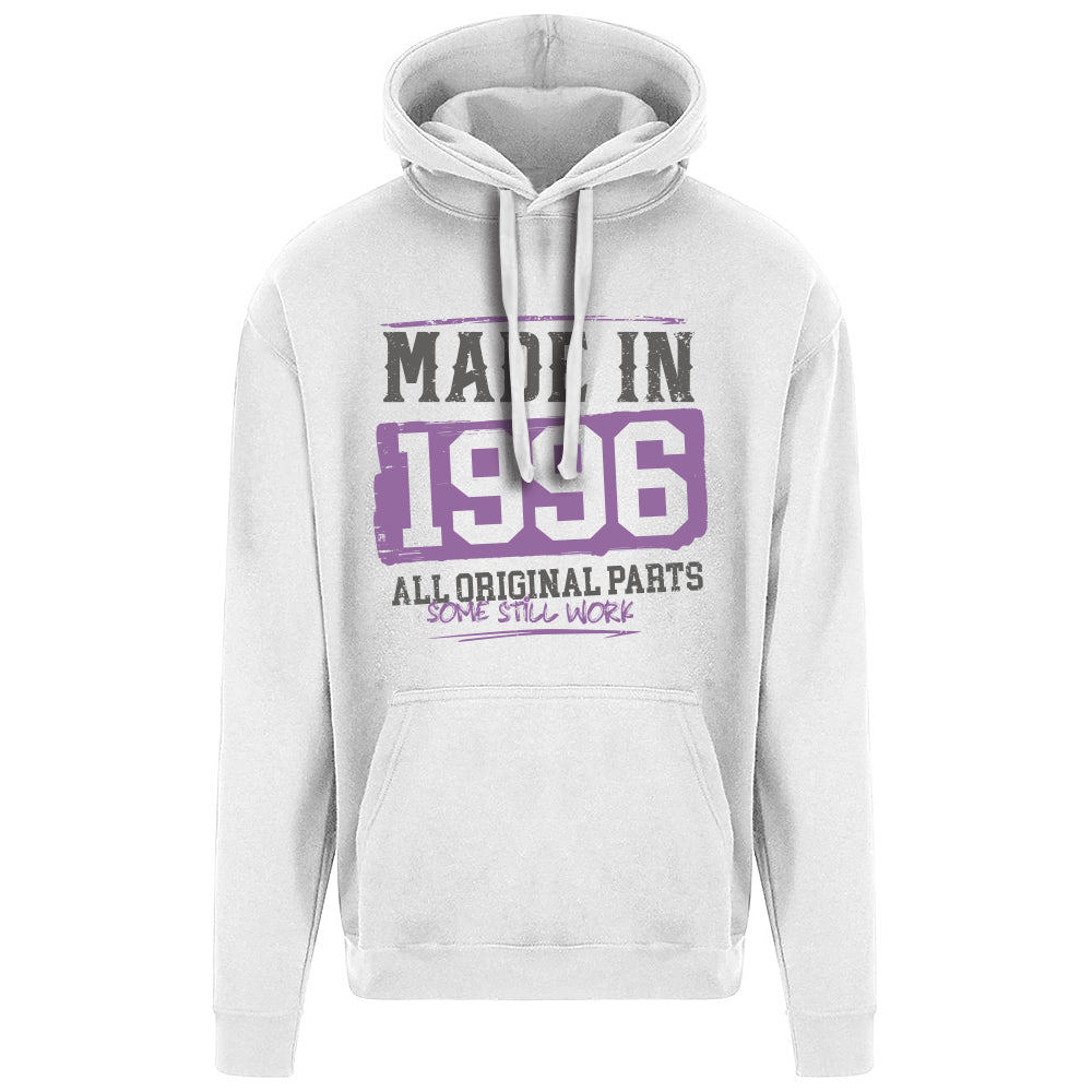 Made In 1996 Funny Birth Year Hoodie