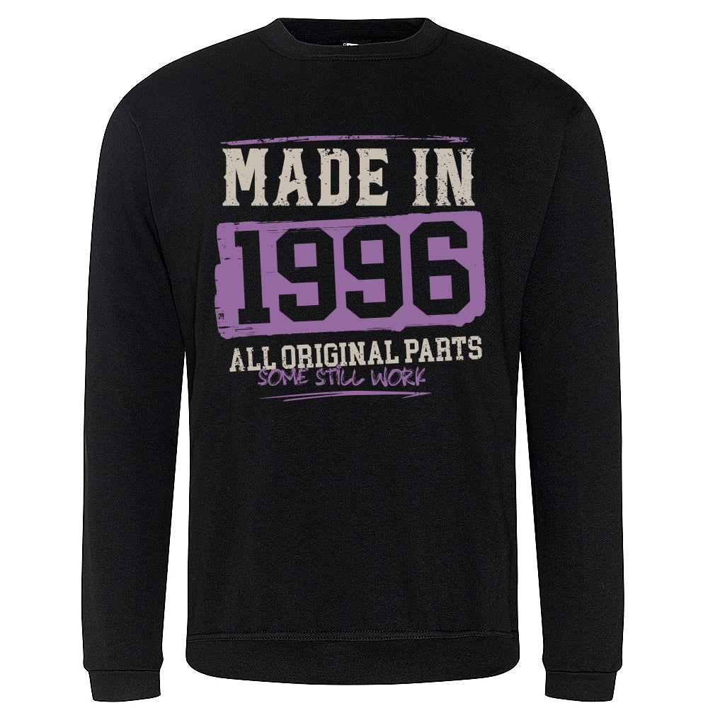 Made In 1996 Funny Birth Year Sweatshirt
