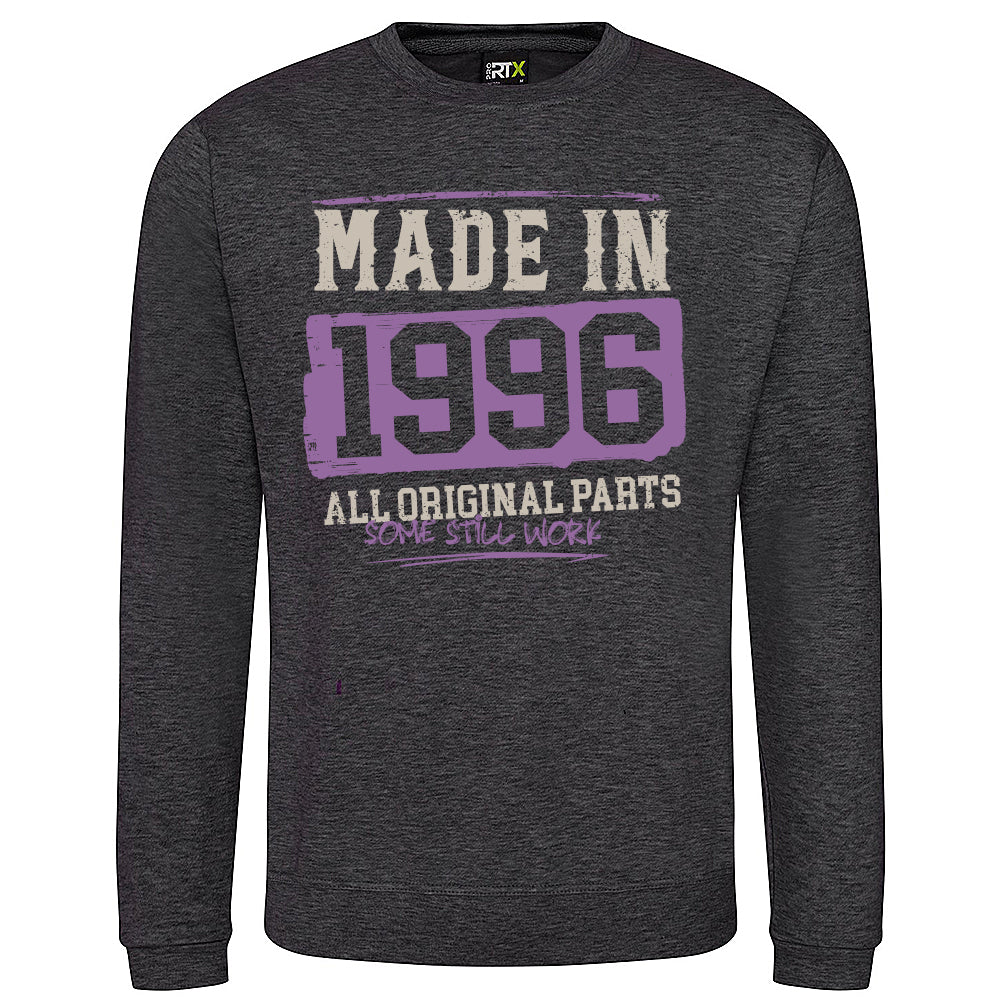 Made In 1996 Funny Birth Year Sweatshirt