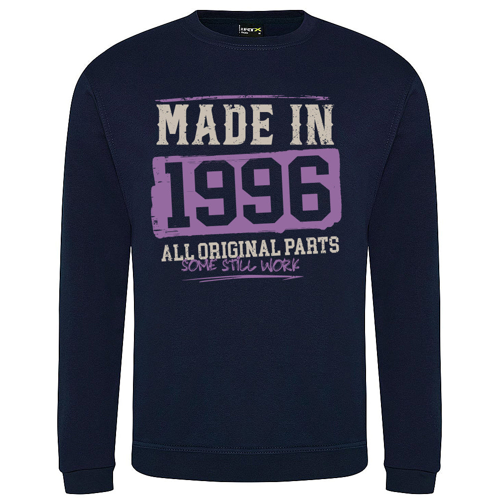 Made In 1996 Funny Birth Year Sweatshirt