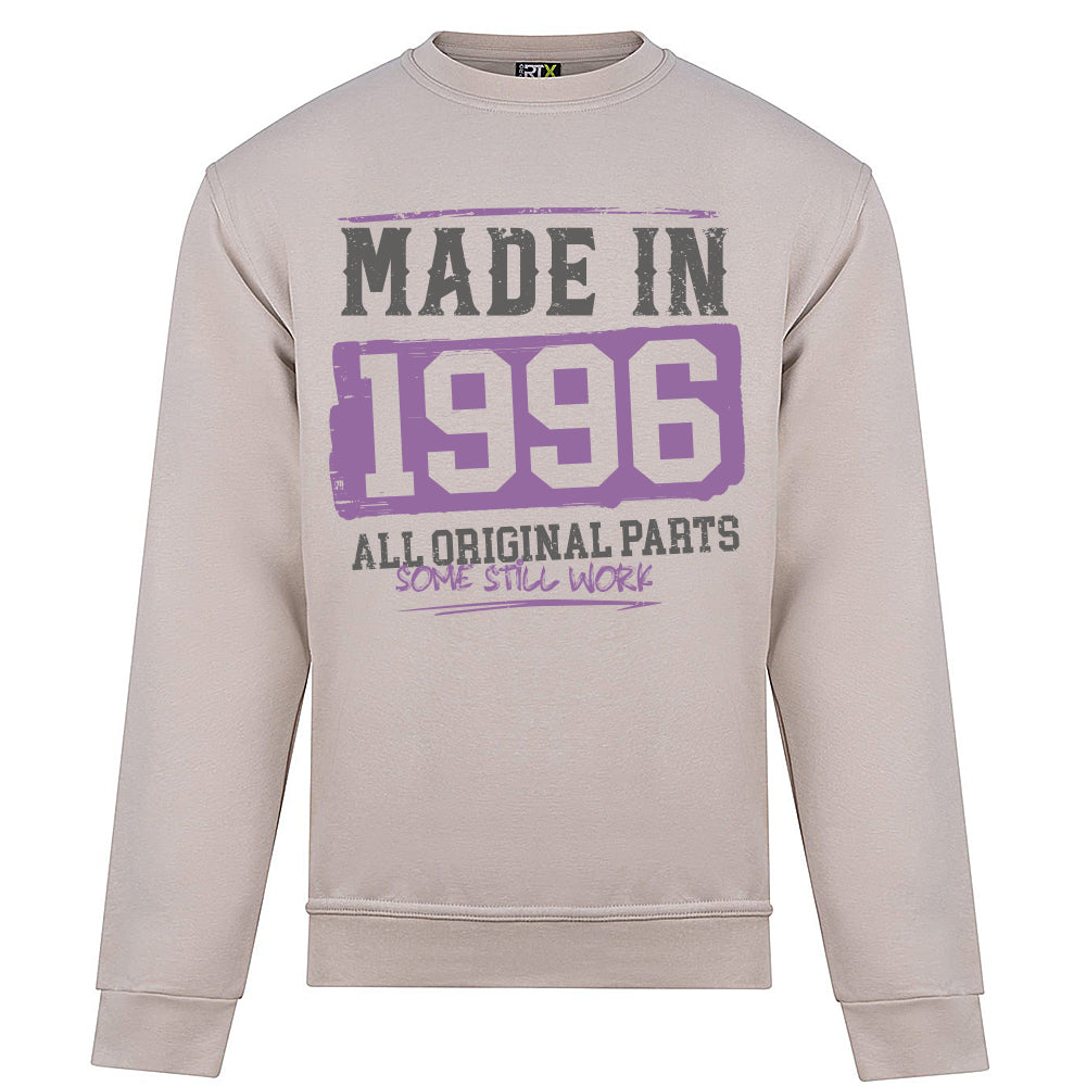 Made In 1996 Funny Birth Year Sweatshirt