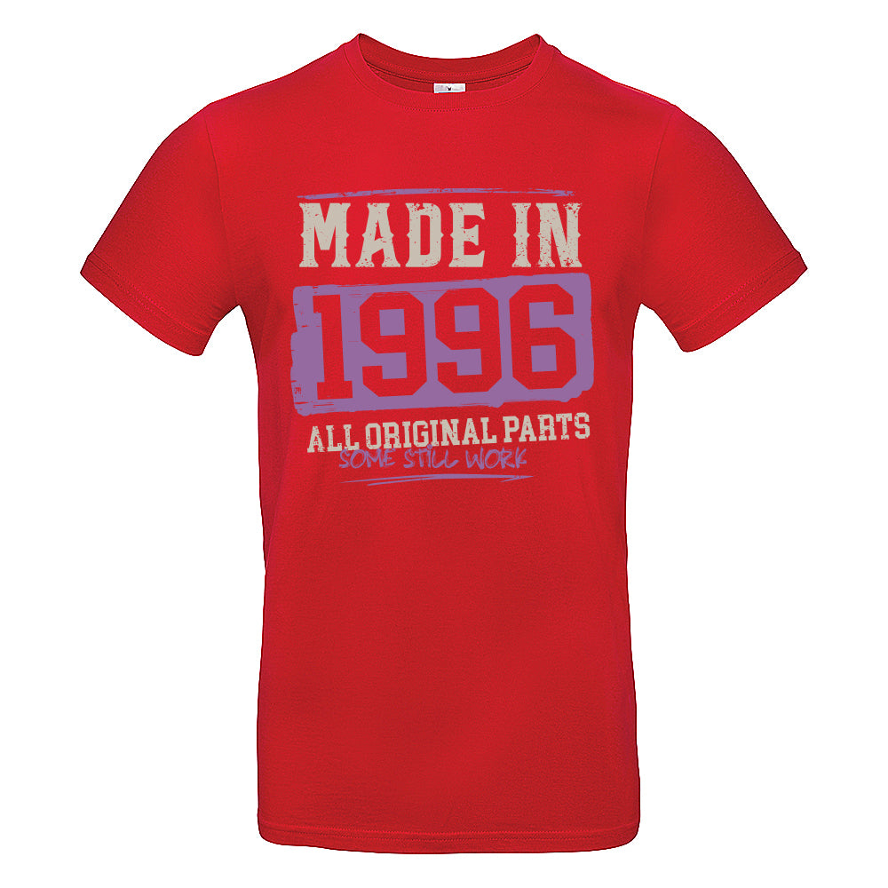 Made In 1996 Funny Birth Year T-Shirt