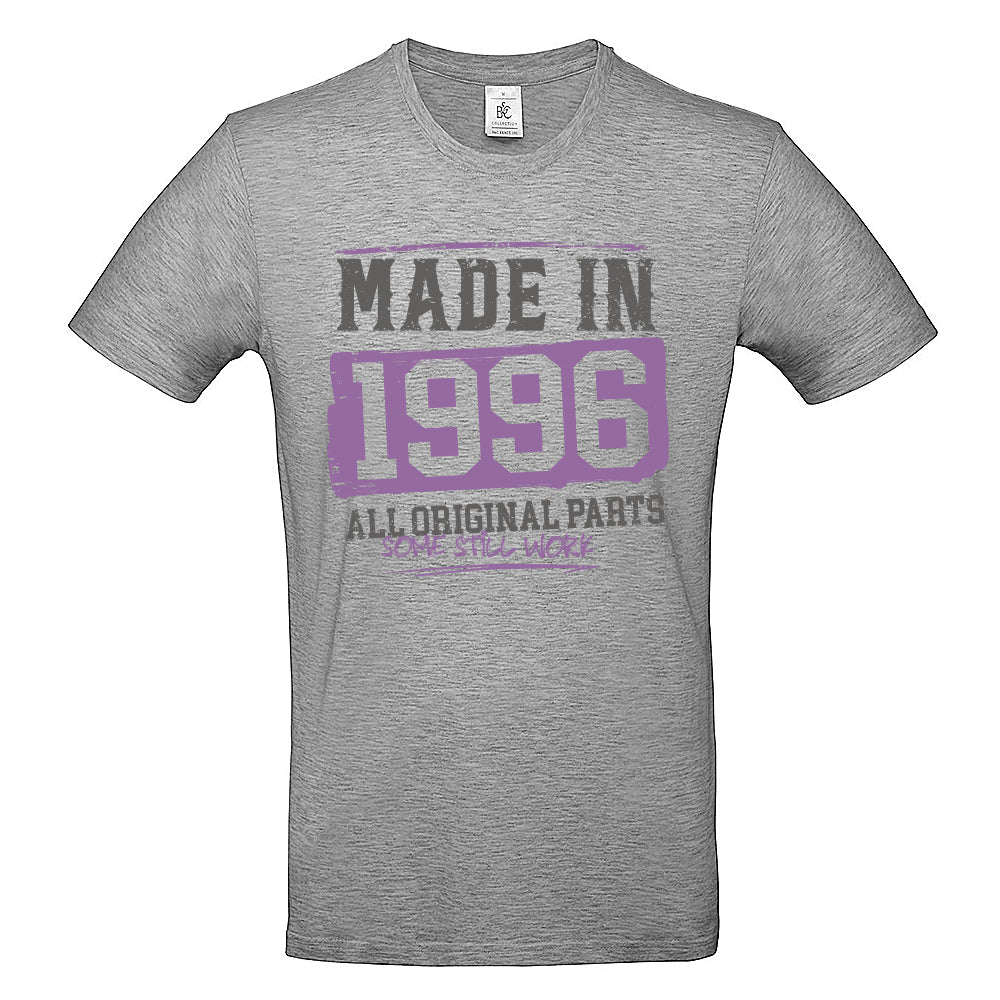 Made In 1996 Funny Birth Year T-Shirt