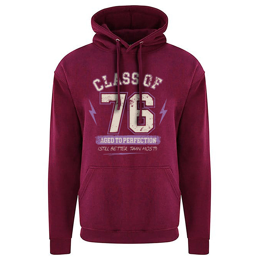 Class Of '76 Funny Birth Year Hoodie