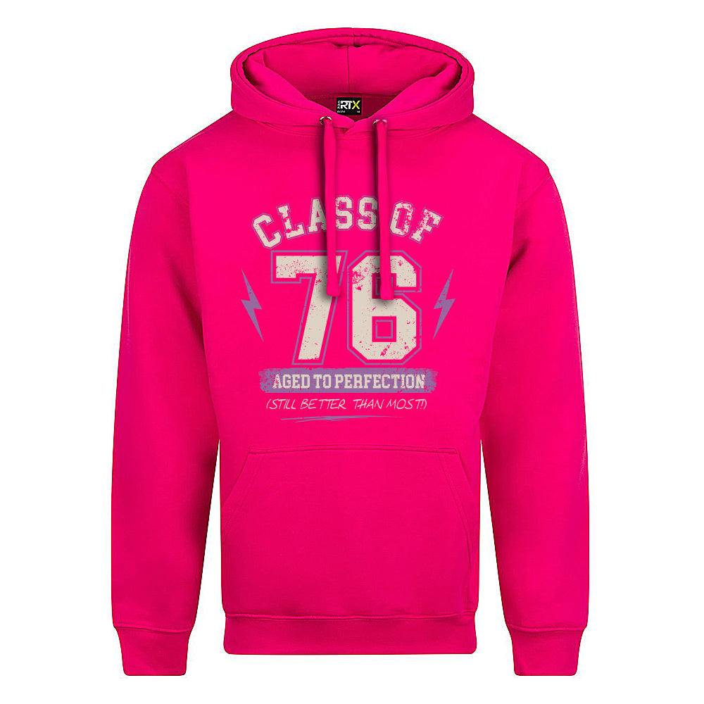 Class Of '76 Funny Birth Year Hoodie