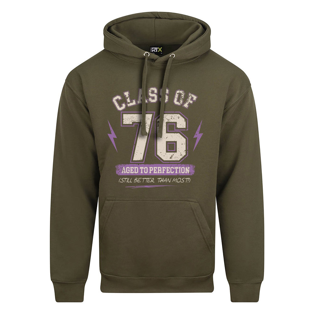 Class Of '76 Funny Birth Year Hoodie