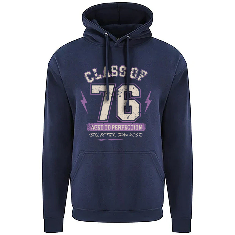 Class Of '76 Funny Birth Year Hoodie