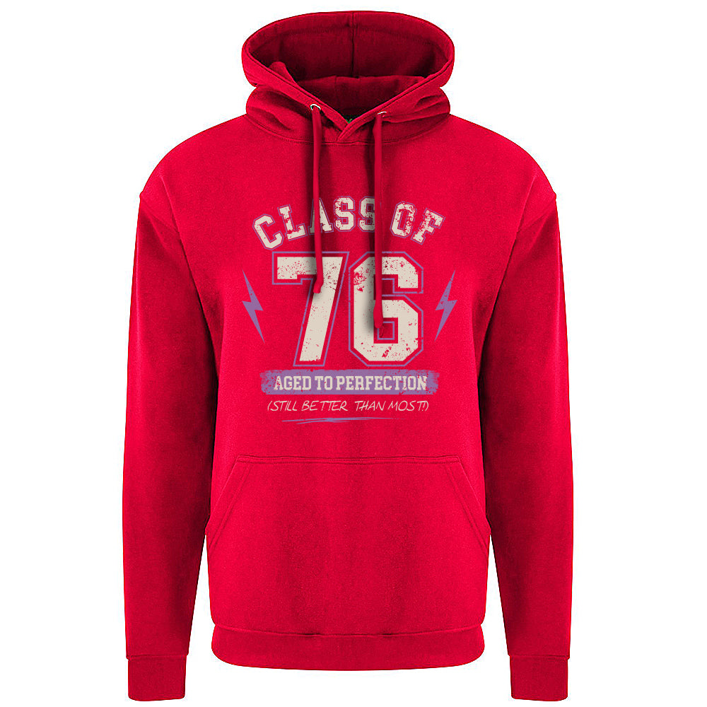 Class Of '76 Funny Birth Year Hoodie