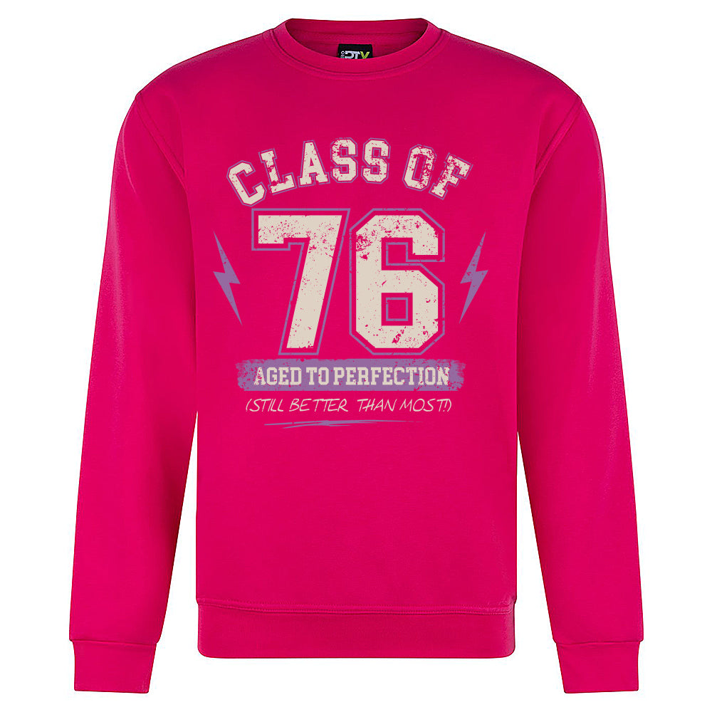 Class Of '76 Funny Birth Year Sweatshirt