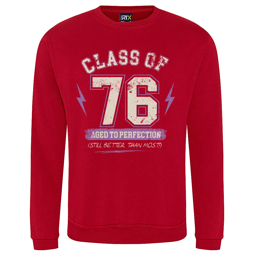 Class Of '76 Funny Birth Year Sweatshirt