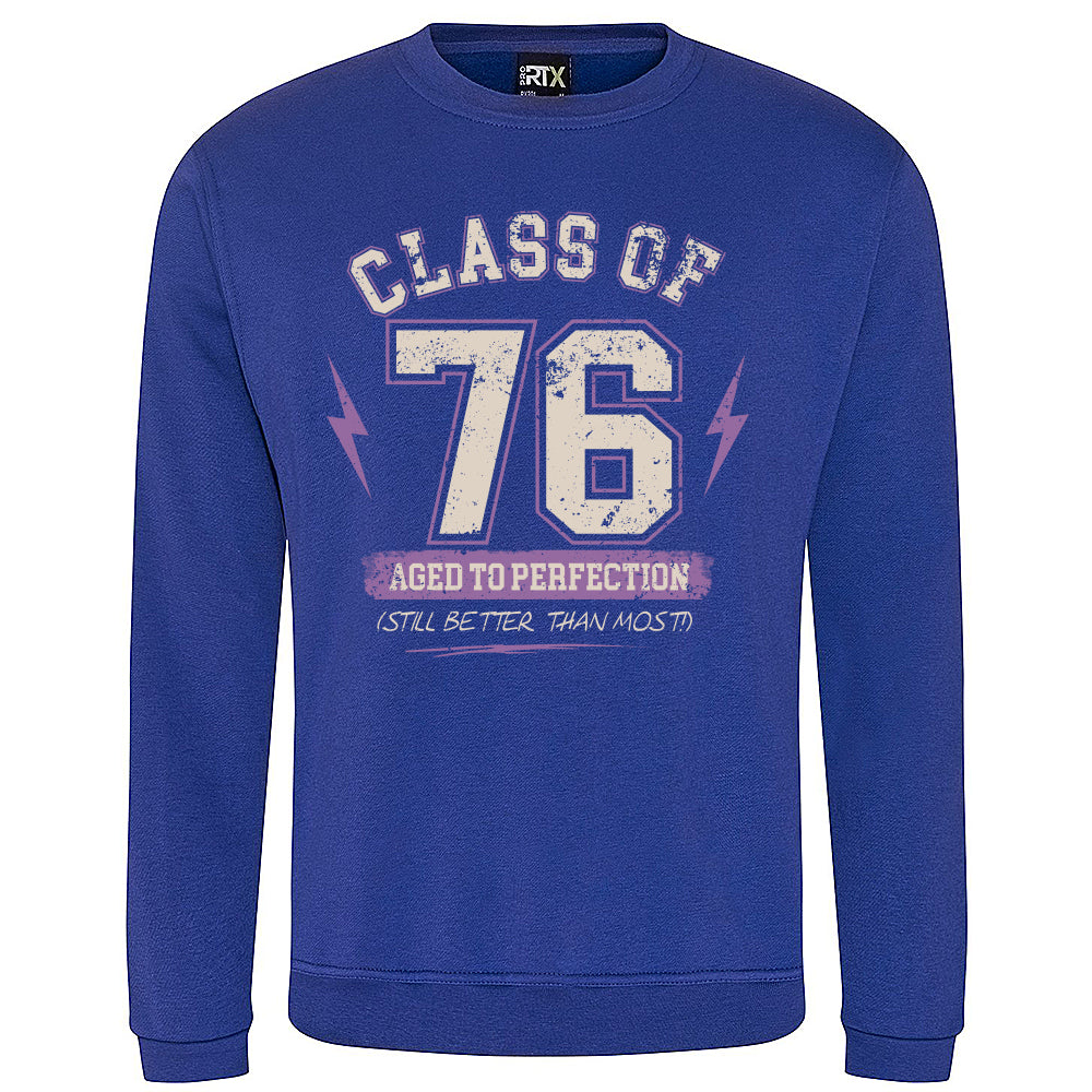 Class Of '76 Funny Birth Year Sweatshirt