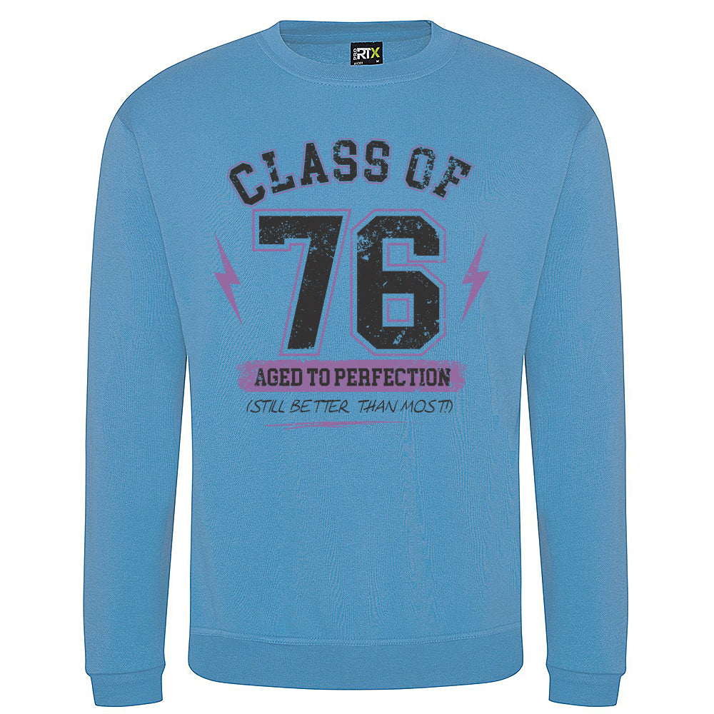 Class Of '76 Funny Birth Year Sweatshirt